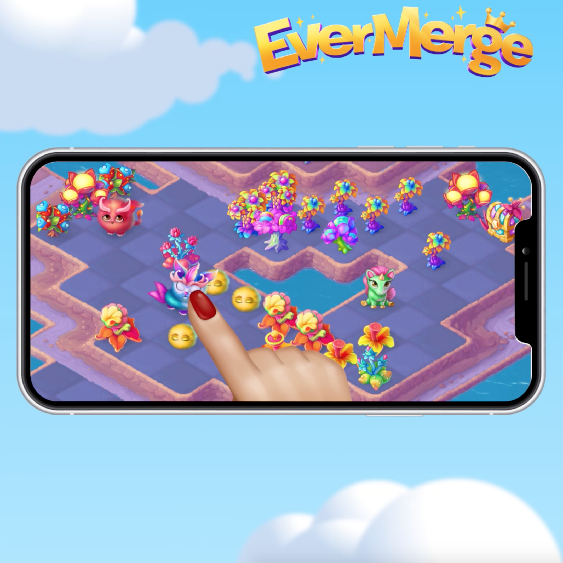 Evermerge Game on Device