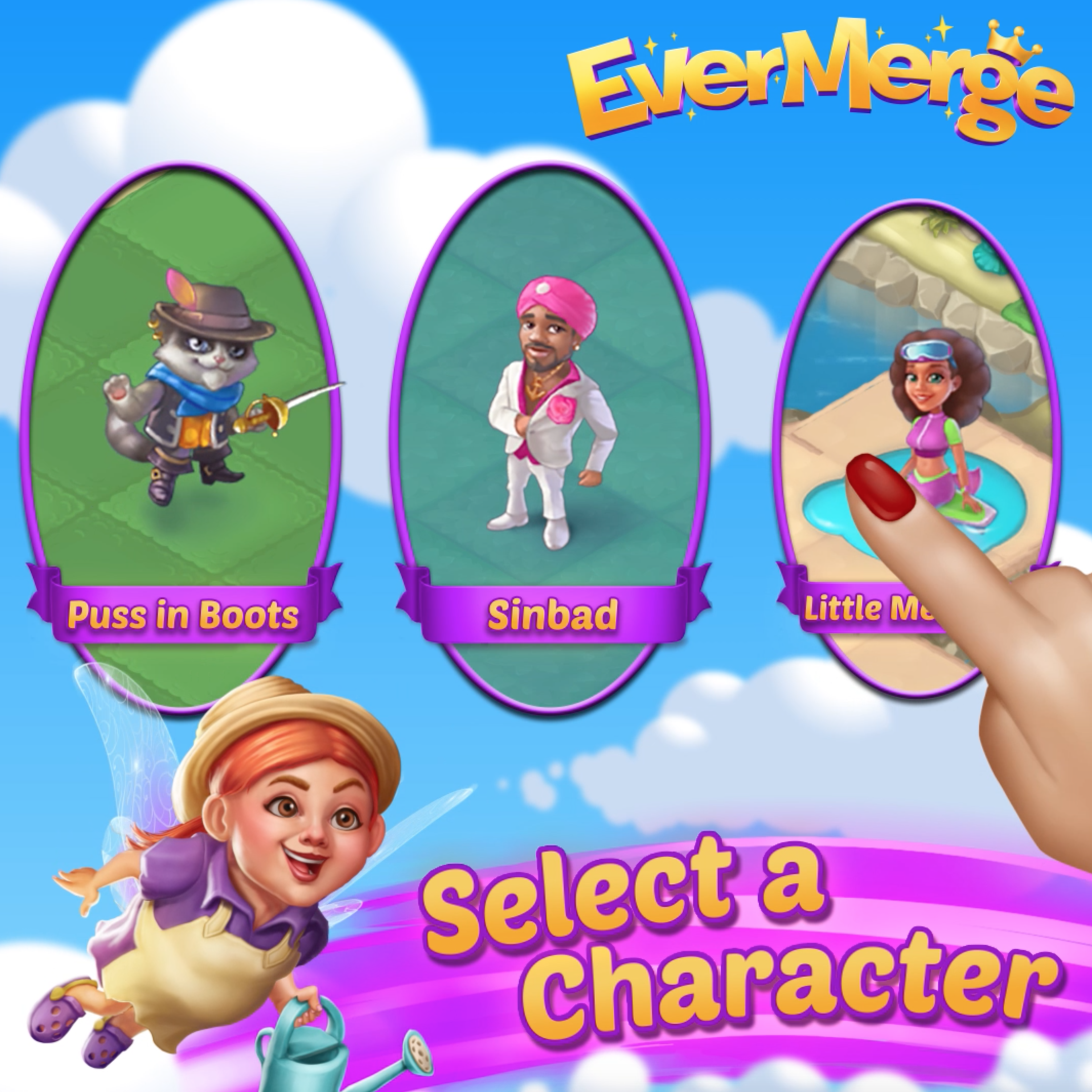 Evermerge Character Select